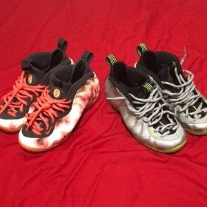 NikeFoampositeOne Thermal Map/SilverVolt Size 7